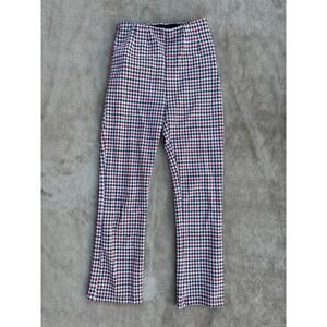 Free‎ People Rudy Flared Houndstooth Stretch Trouser Pants Women’s Size 0